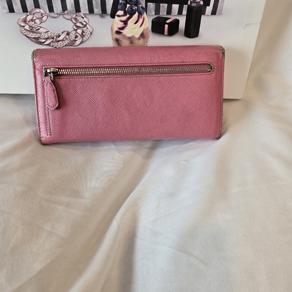 Prada pink saffiano leather protect piece - Picture 2 of 12